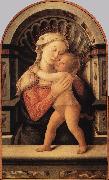 LIPPI, Fra Filippo Madonna with the Child and two Angels g USA oil painting artist